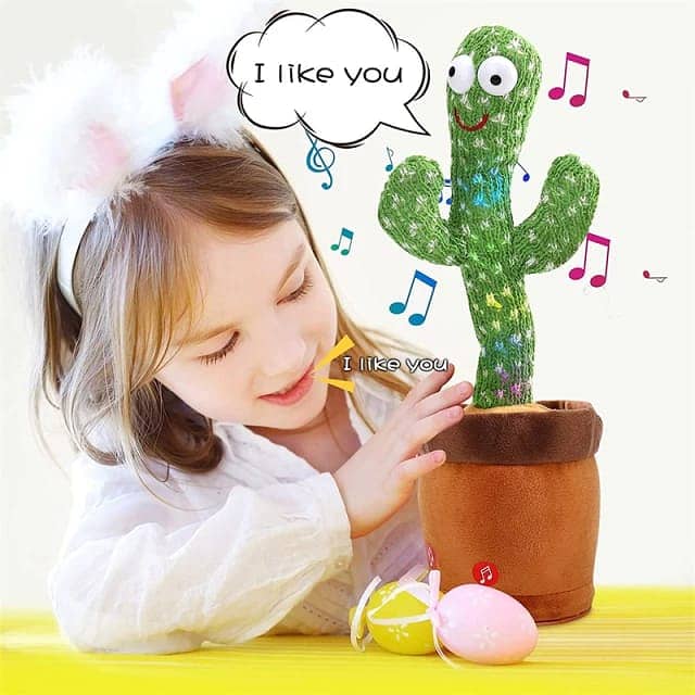 Dancing and Talking Cactus Toy for Kids 1