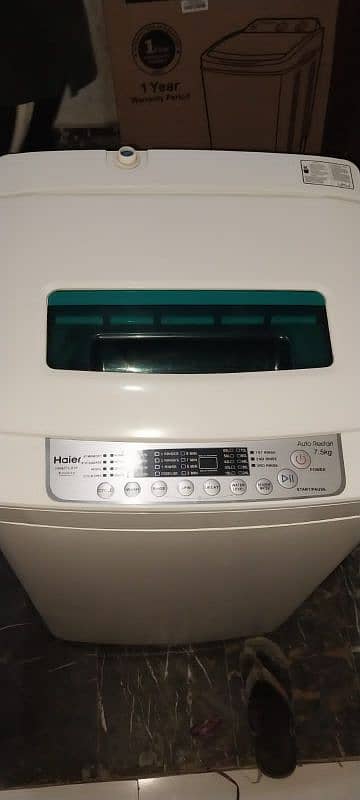 *HAIER AUTOMATIC WASHING MACHINE (MODEL _HWM75-918)* 6