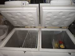 double door freezer