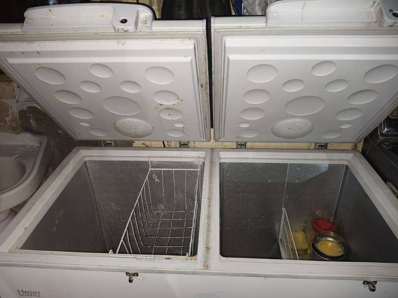 double door freezer 0