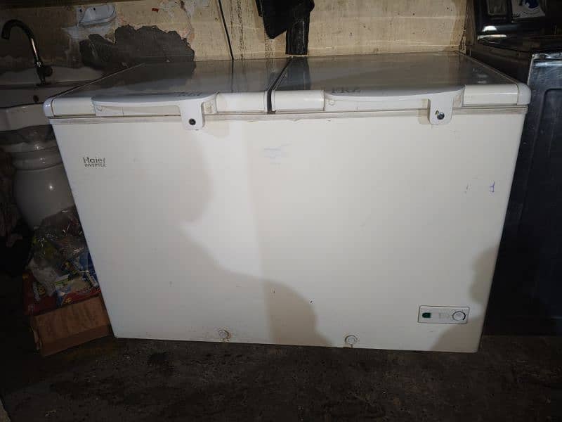 double door freezer 1