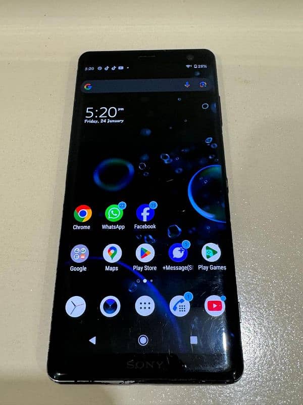 SONY XPERIA XZ3 BLACK 4/64 TYPE C 0