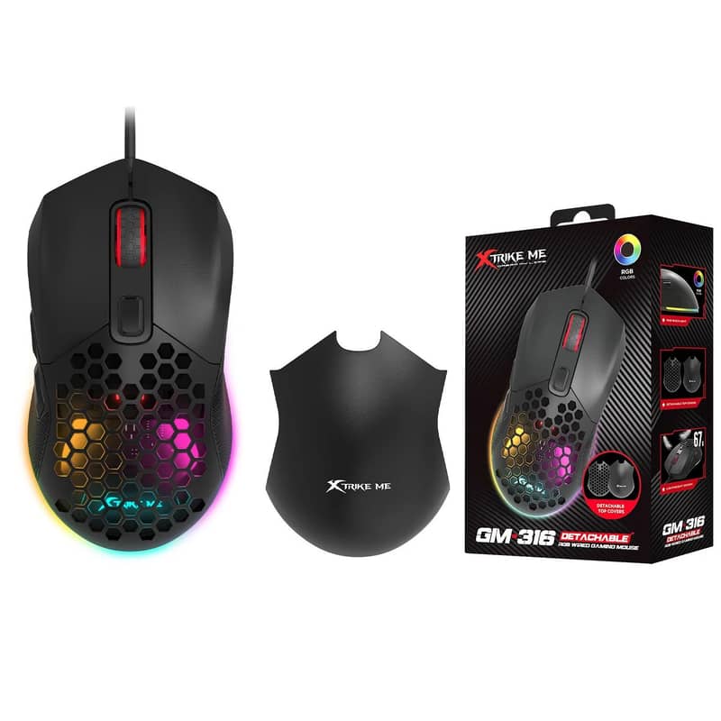 Xtrike-Me GM-316 Wired 7 Buttons RGB Gaming Mouse 1