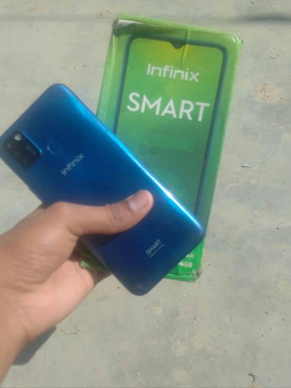 infinix smart 5 with box 5