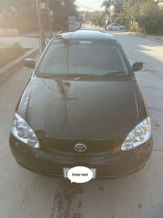 Toyota Corolla XLI 2008