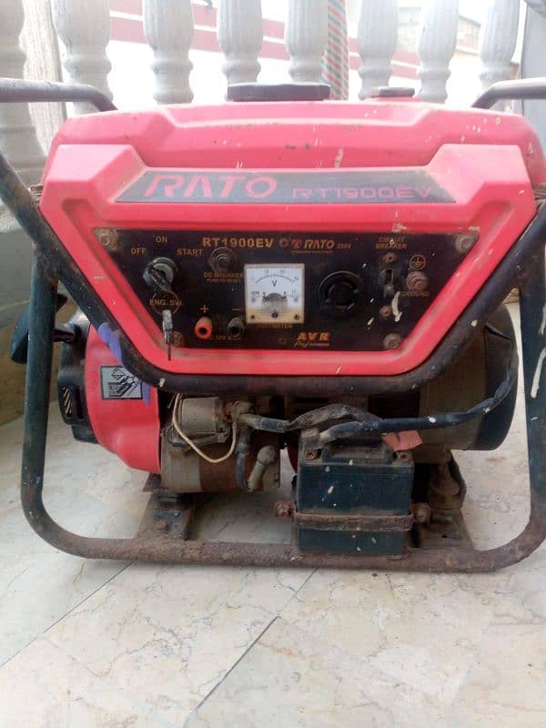 RT1900EV Rato Generator 99CC with gas kit 0