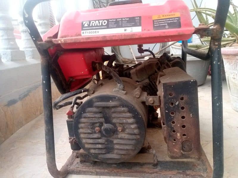 RT1900EV Rato Generator 99CC with gas kit 4