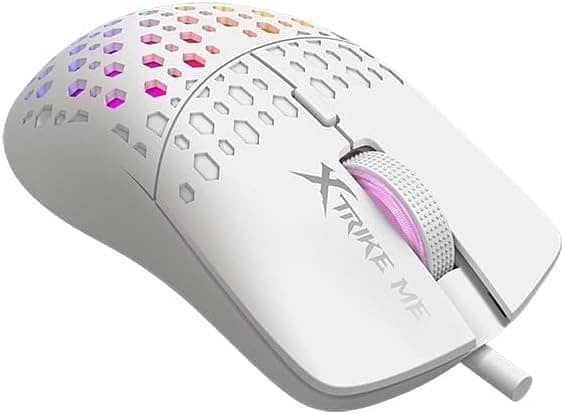 XTRIKE ME GM209W RGB Gaming Mouse - Optical Sensor 8,000 DPI 0