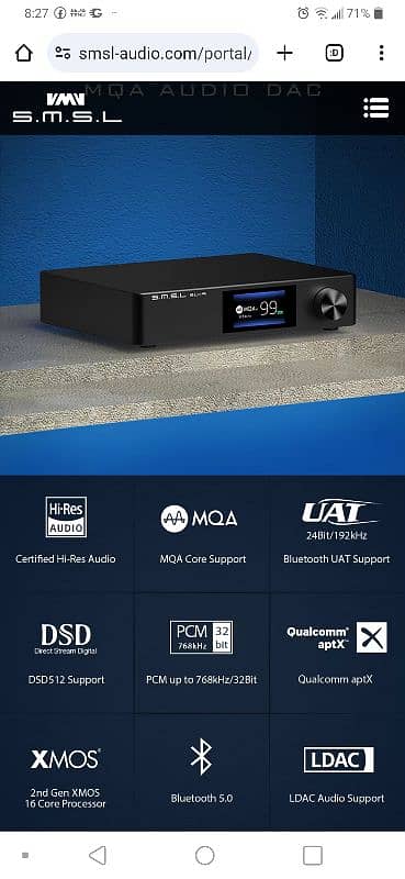 S. M. S. L SU-9 Premium HiFi DAC 7