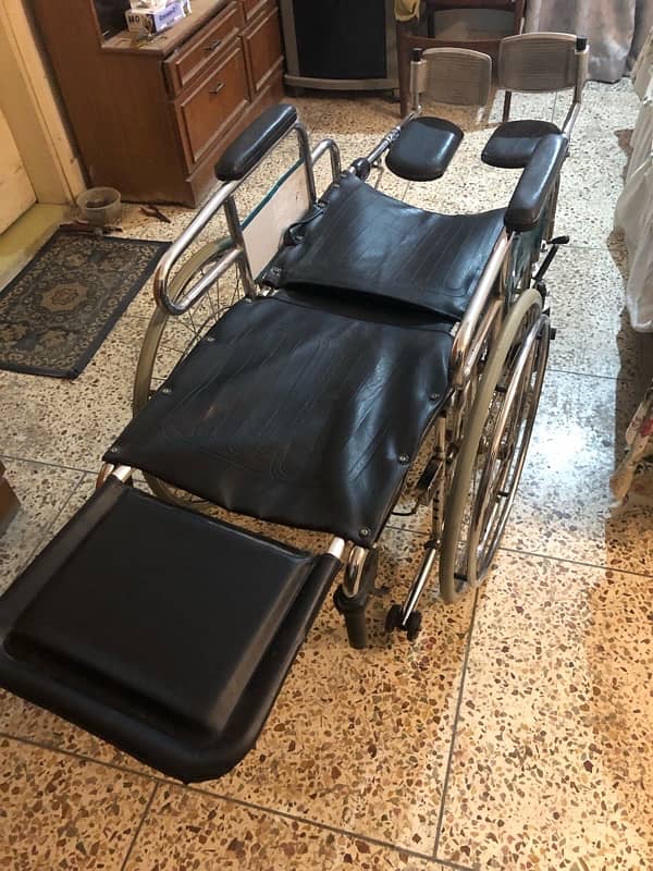 wheelchair+folding starcher 03005825687 1