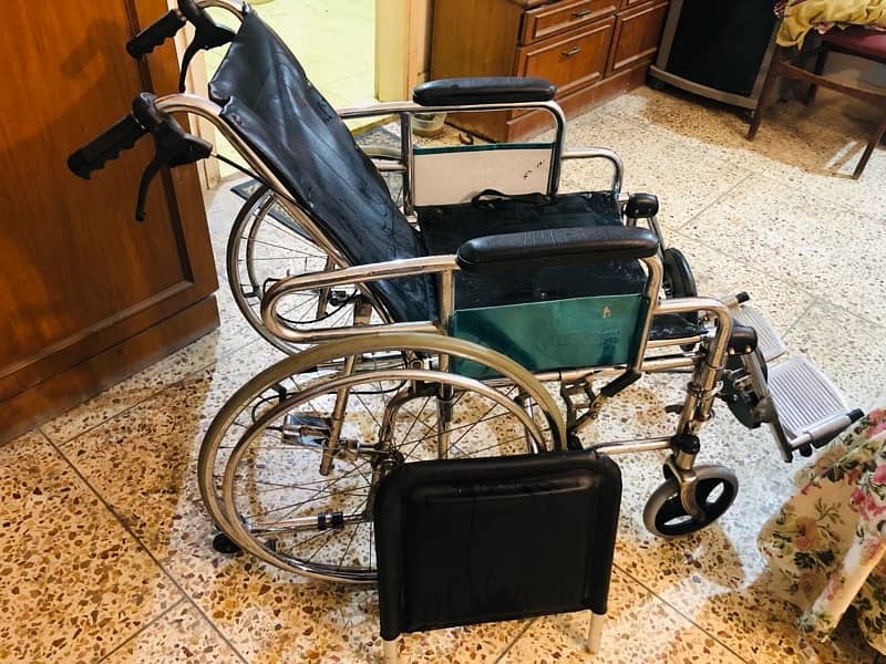 wheelchair+folding starcher 03005825687 12