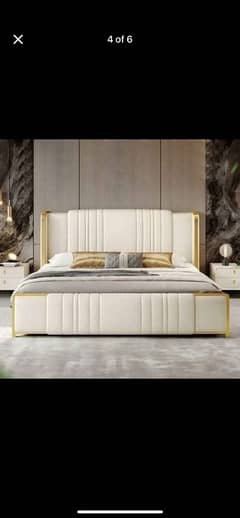 Bed / bed set / king size bed / wooden bed / double bed / poshish bed