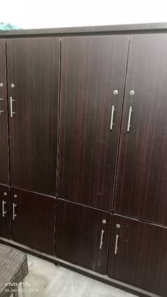 Three lush cabinets for urgently sale serious buyers contact me.