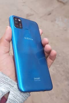 infinix Smart 5 with Box 3/64 all ok condition saaf