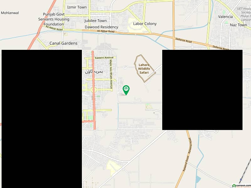 8 Marla Facing Ring Road Commercial Plot for Sale in Bahria Town Lahore 0