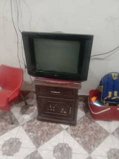 flat tv 21 inch good condion