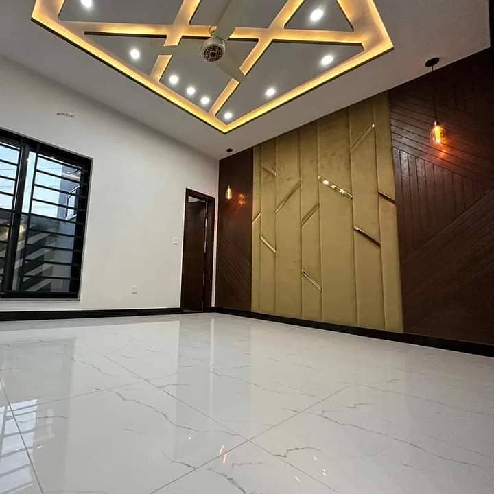 10 MARLA BRAND NEW FIRST ENTERY Latest Spanish Style House Double Storey Double Unit Available For Rent In Johar Town Lahore By Fast Property Services With Original Pics Full House Or Portion Both Available 40