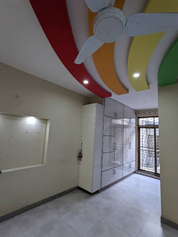 Brand New 12 Marla Modern Stylish Latest Accommodation Luxury Need And Clean Second Entry Upper Portion Available For Rent In Johar Town Lahore. 18