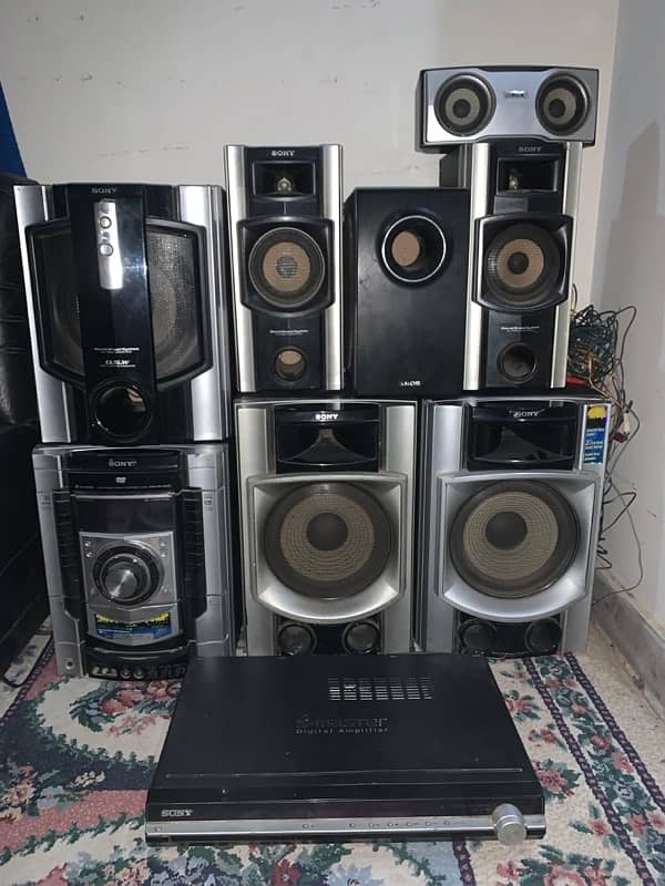 SONY ORGINAL HOME THEATRE 09/10 CONDITION 7