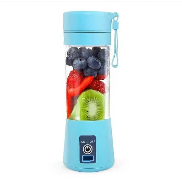 Six Blade Portable USB Electric Juicer Bottle Blender 4