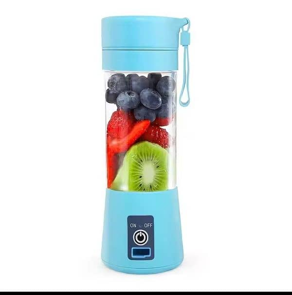 Six Blade Portable USB Electric Juicer Bottle Blender 5