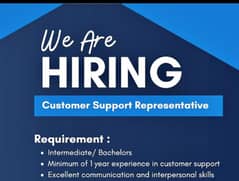 Need 1 Female staff for our company