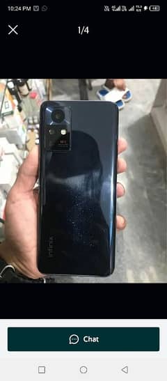 Infinix zero x neo with box and charger