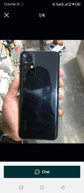 Infinix zero x neo with box and charger 0