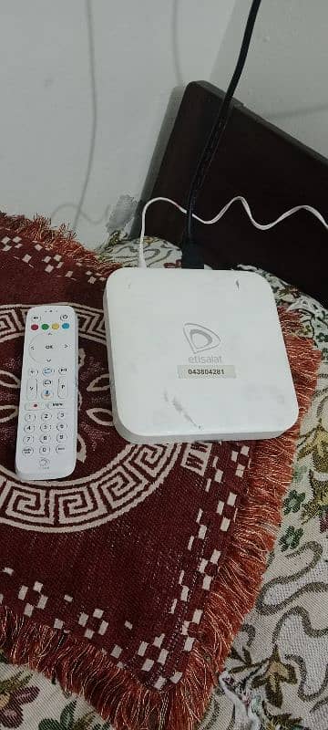 Android box Etisalat version 9 1