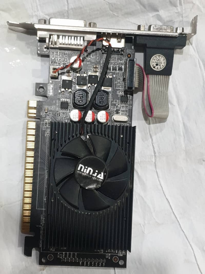 Used Ninja Nvidia GeForce GT 210 1GB Graphic Card for sale 0