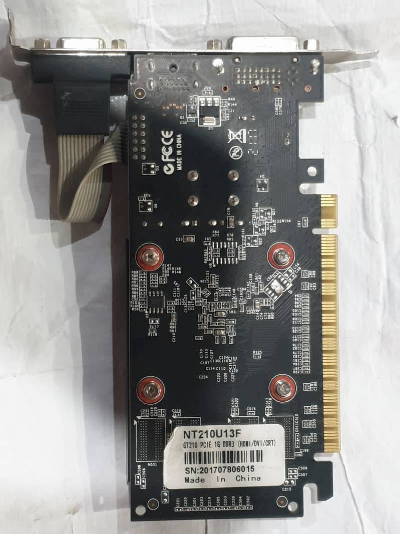 Used Ninja Nvidia GeForce GT 210 1GB Graphic Card for sale 1