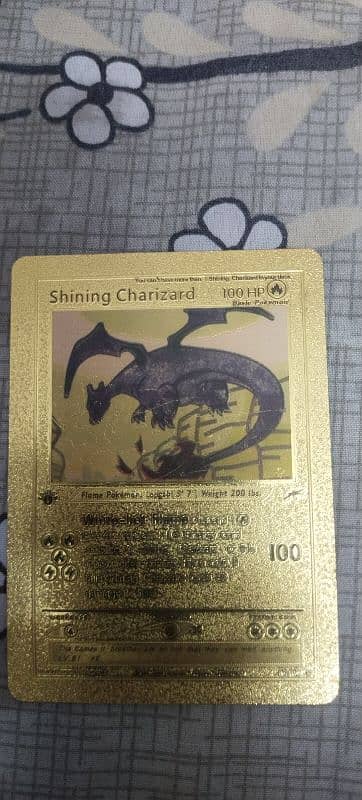 shinning chizard 100 HP Gold 1