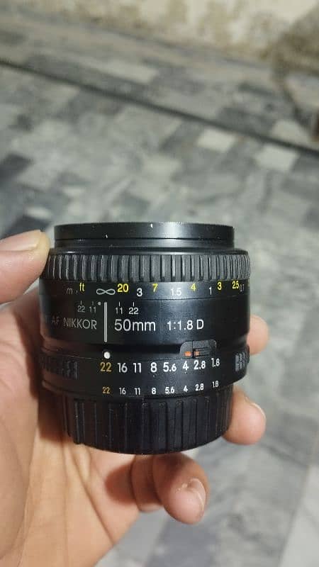 nikon 1.8-50mm AF lense 2