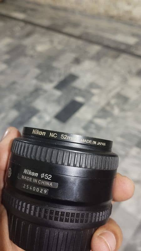 nikon 1.8-50mm AF lense 3