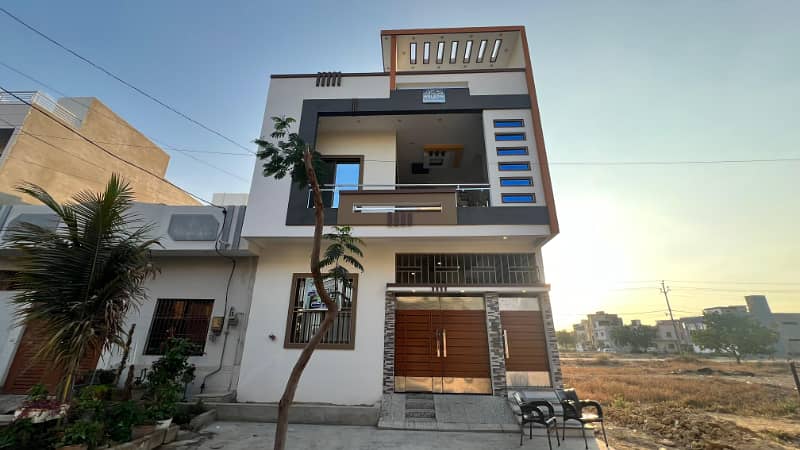 G+1 house for sale in sector Q-3 on 40ft road 0