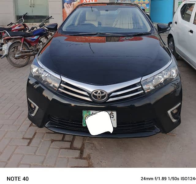 Toyota Corolla XLI 2015 0