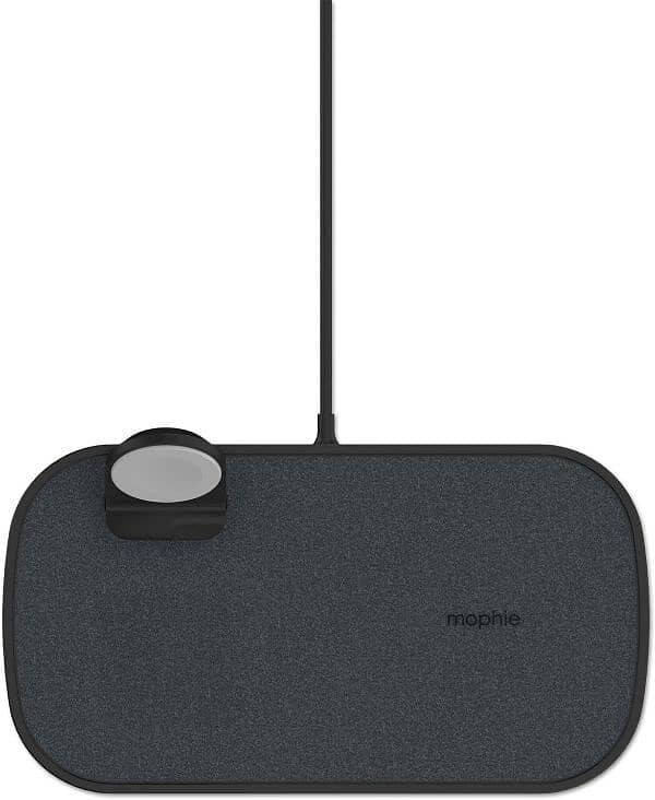 mophie 3-in-1 Wireless Charging Pad - 7.5W Qi-Certified 5