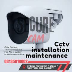 Cctv Camera sale and installing maintenance