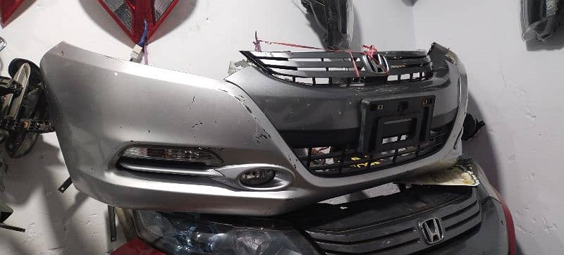 Honda insight 2012 front bmpr with foglights 0