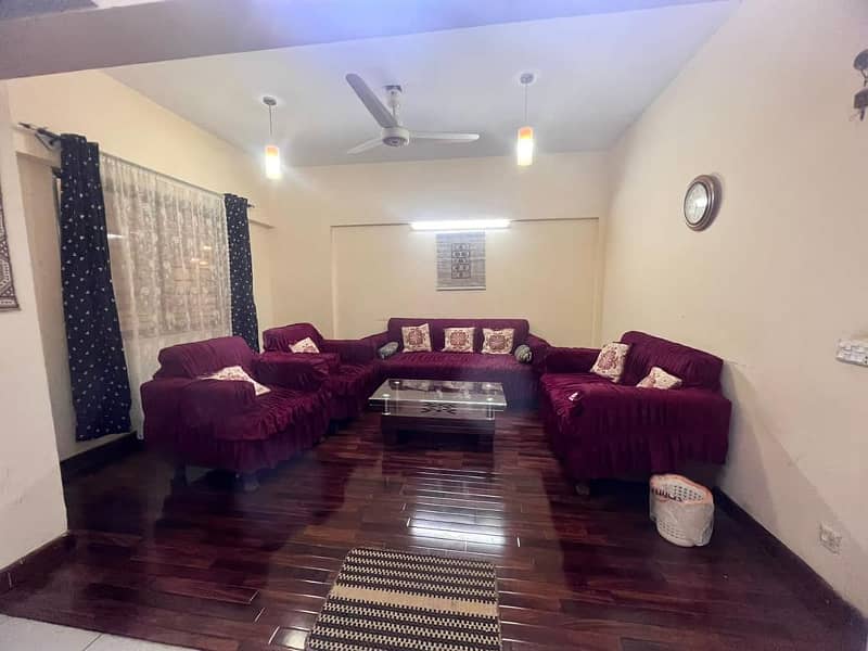 2 BED DD GOLDLINE FLAT FOR SALE IN GULISTAN E JAUHAR BLOCK 16-A 7