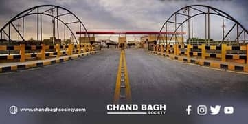 4.5 marla plot for sale at Chand Bagh Housing Society,Airport Road