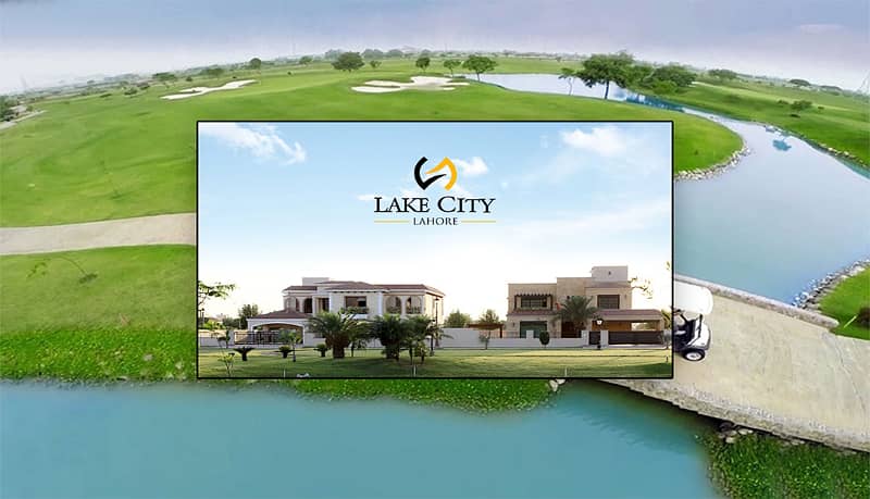 1 KANAL PLOTS FOR SALE LAKE CITY M3 LAHORE 1