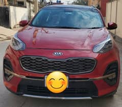 KIA Sportage AWD 2019 Golden REG. number "1" sunroof full option