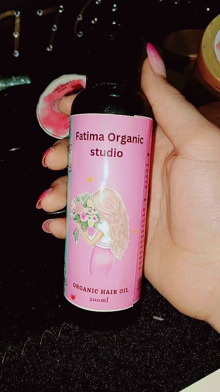 organic hair oil for long and strong hairs 2