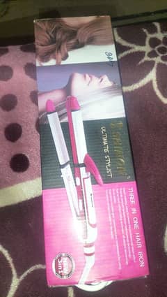 hair straightener 3in 1