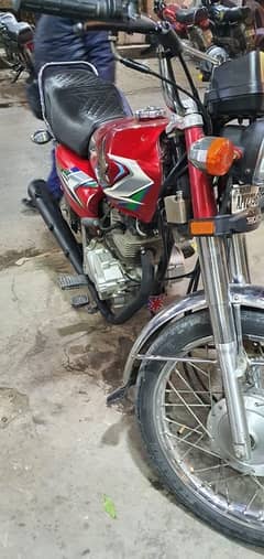 Honda cg 125 red colour 2023 model