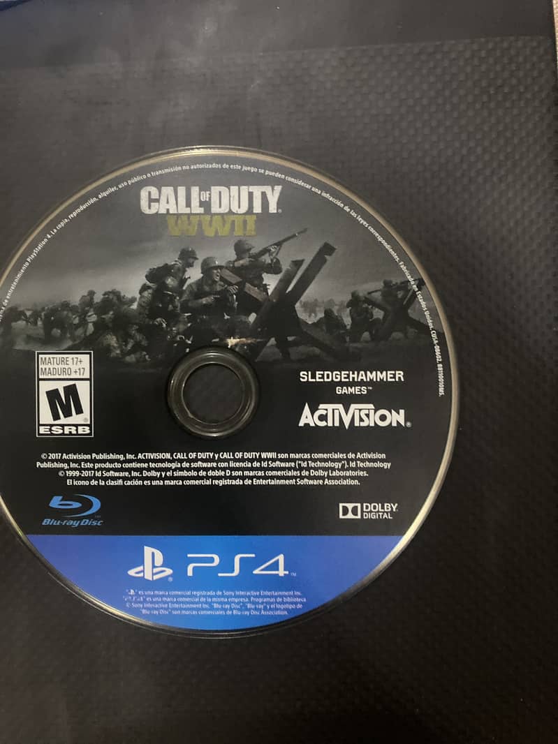 (Urgent sale) PlayStation-4 game Call of duty world War 2 2