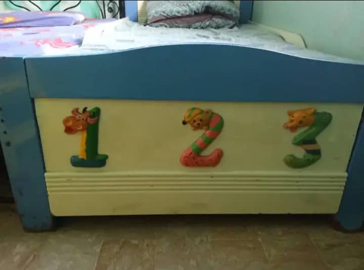 single bed with metress Rs. 12000/- 1