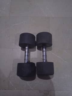 6 kg pair of Used dumbbells