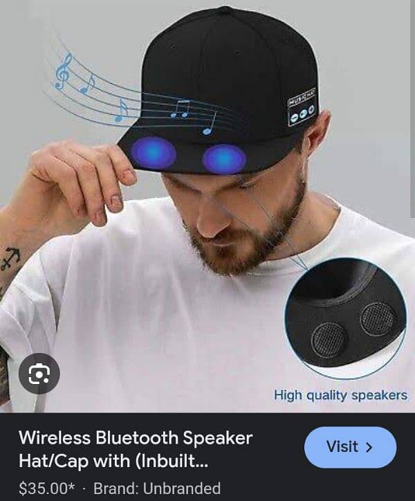 Bluetooth speaker cap 2